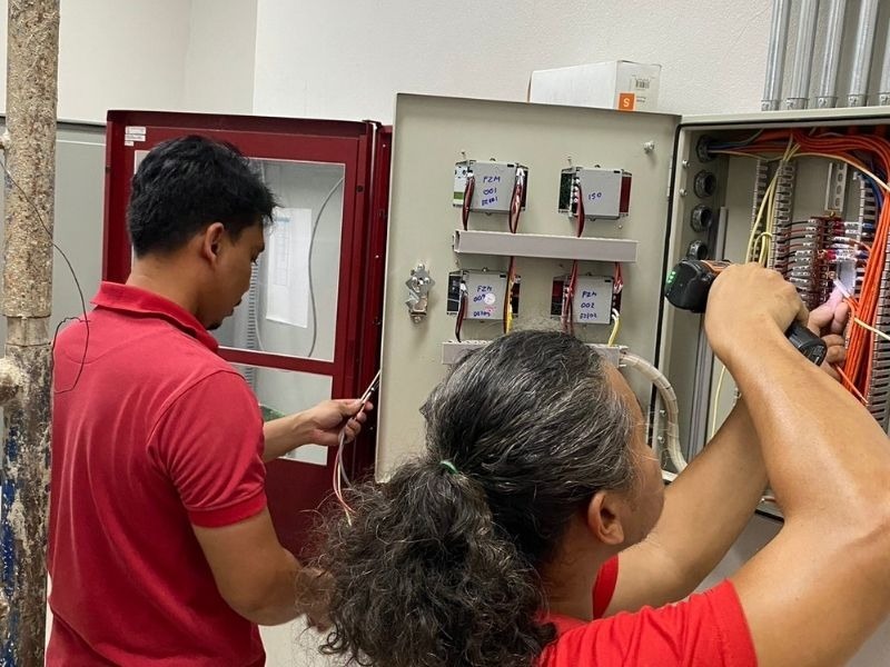 ติดตั้งระบบแจ้งเตือนอัคคีภัย สงขลา